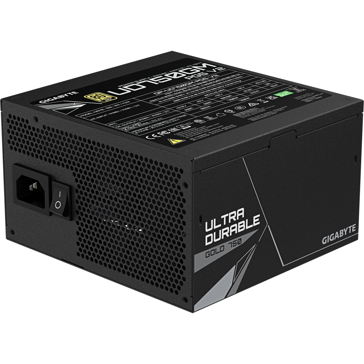 Alimentation électrique 750W Gigabyte GP-UD750GM PG5 V2 - photo 3