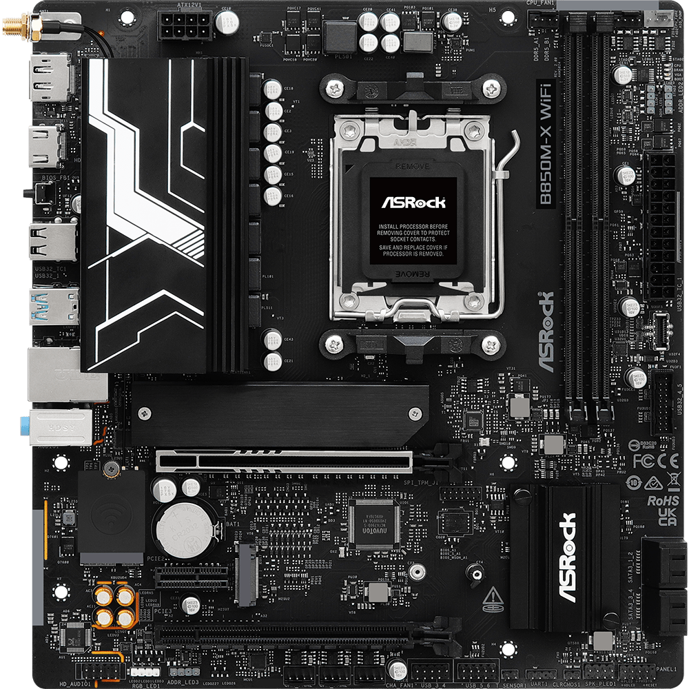 Carte mère ASRock B850M-X WiFi R2.0