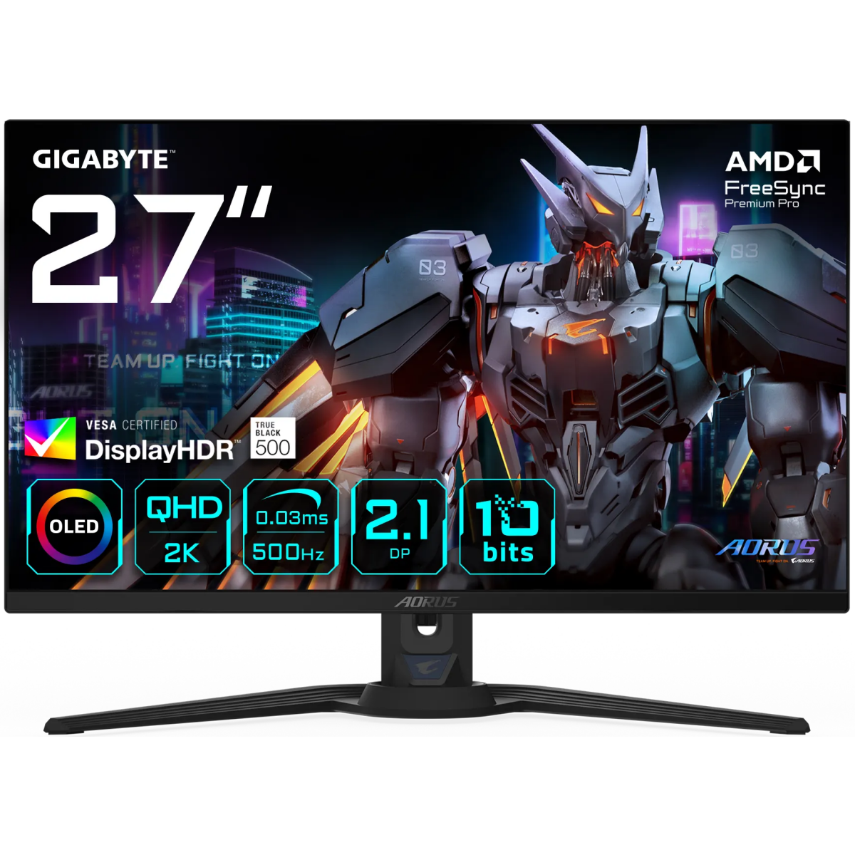 Moniteur Gigabyte 27" Aorus FO27Q5P