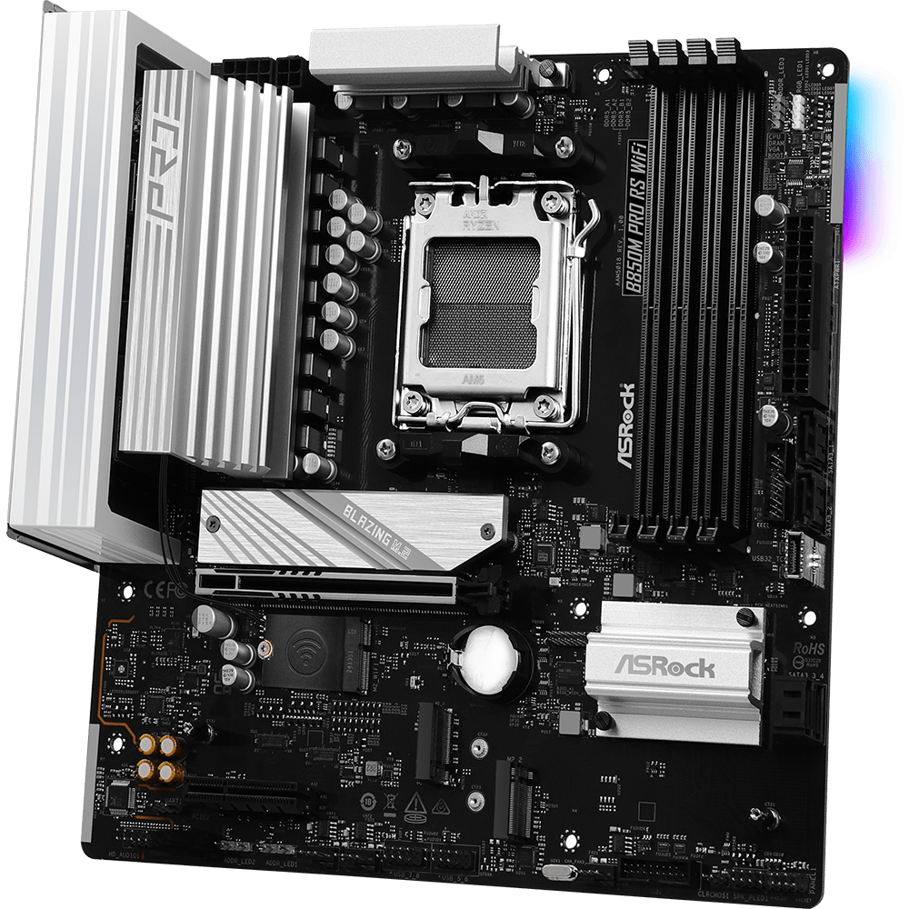 carte mère ASRock B850M Pro RS WiFi - photo 3
