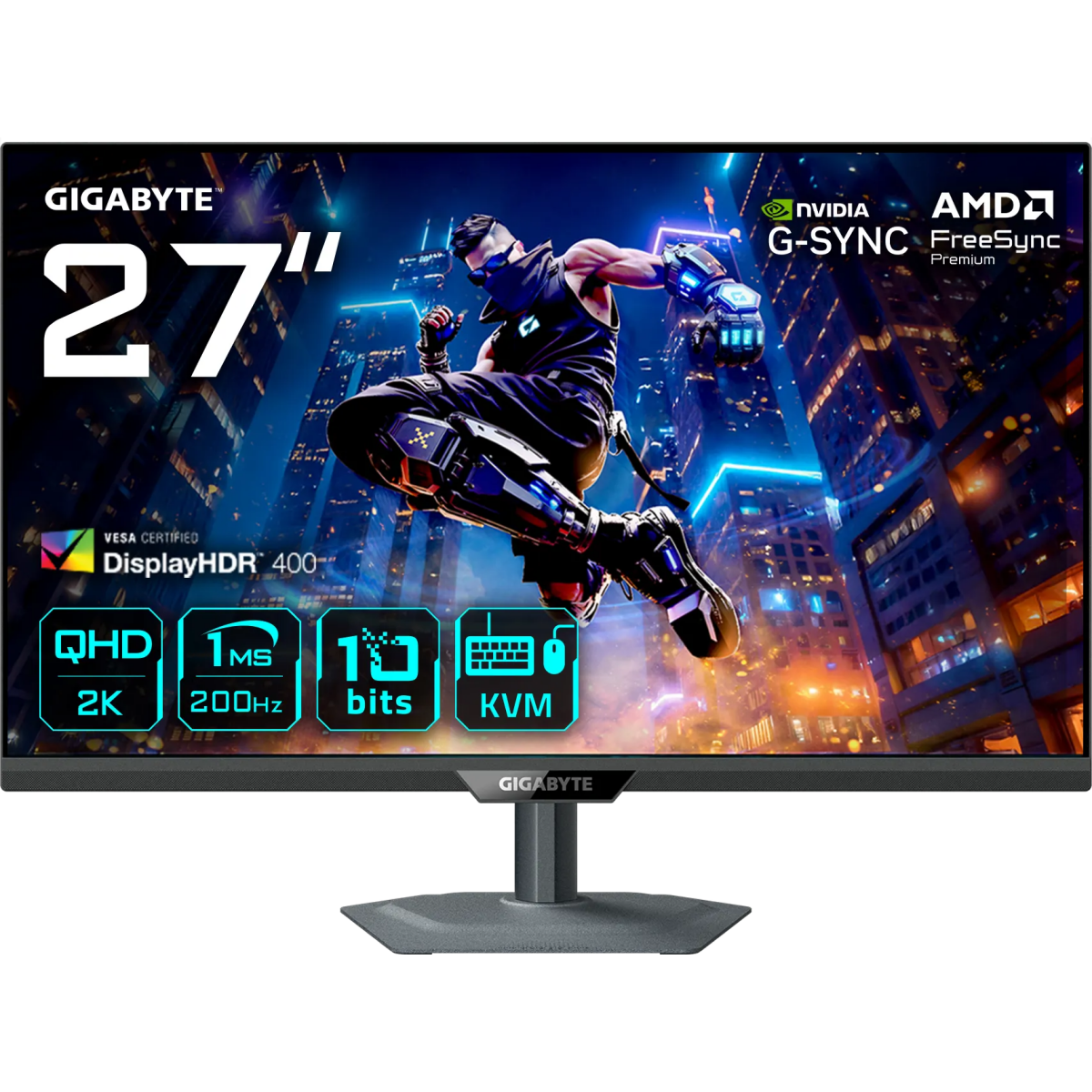 moniteur Gigabyte 27" M27Q2 QD - 20VM0-M27Q2BT-1EKR