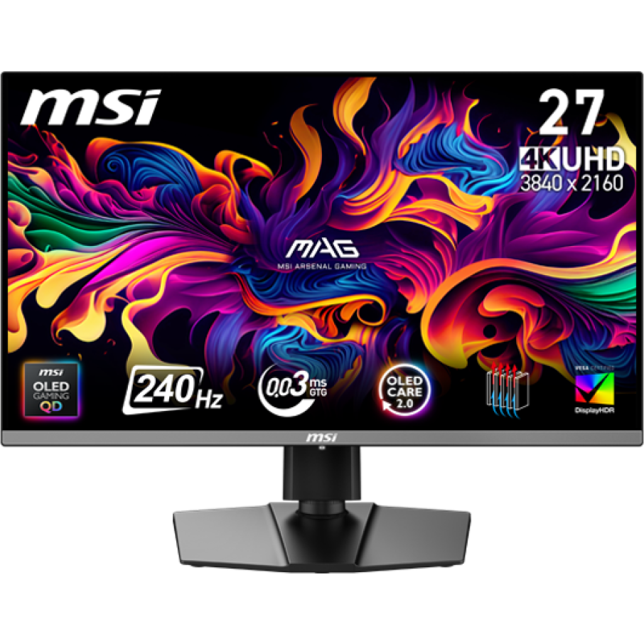 moniteur MSI 27" MAG 272UP QD-OLED X24 - 9S6-3CD79A-024