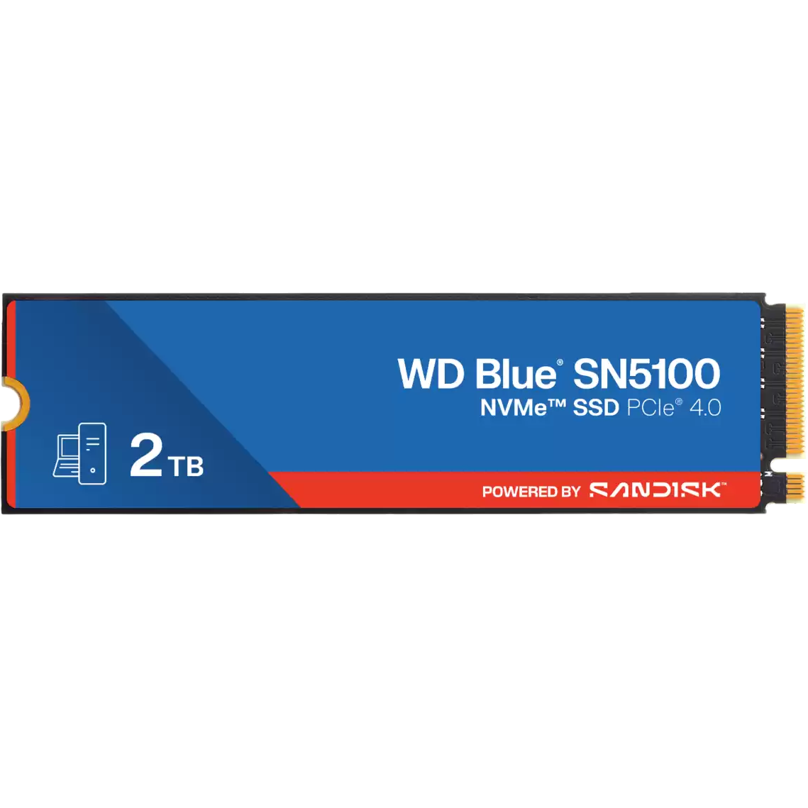 stockage SSD 2TB WD Blue SN5100 (WDS200T5B0E) - photo 2