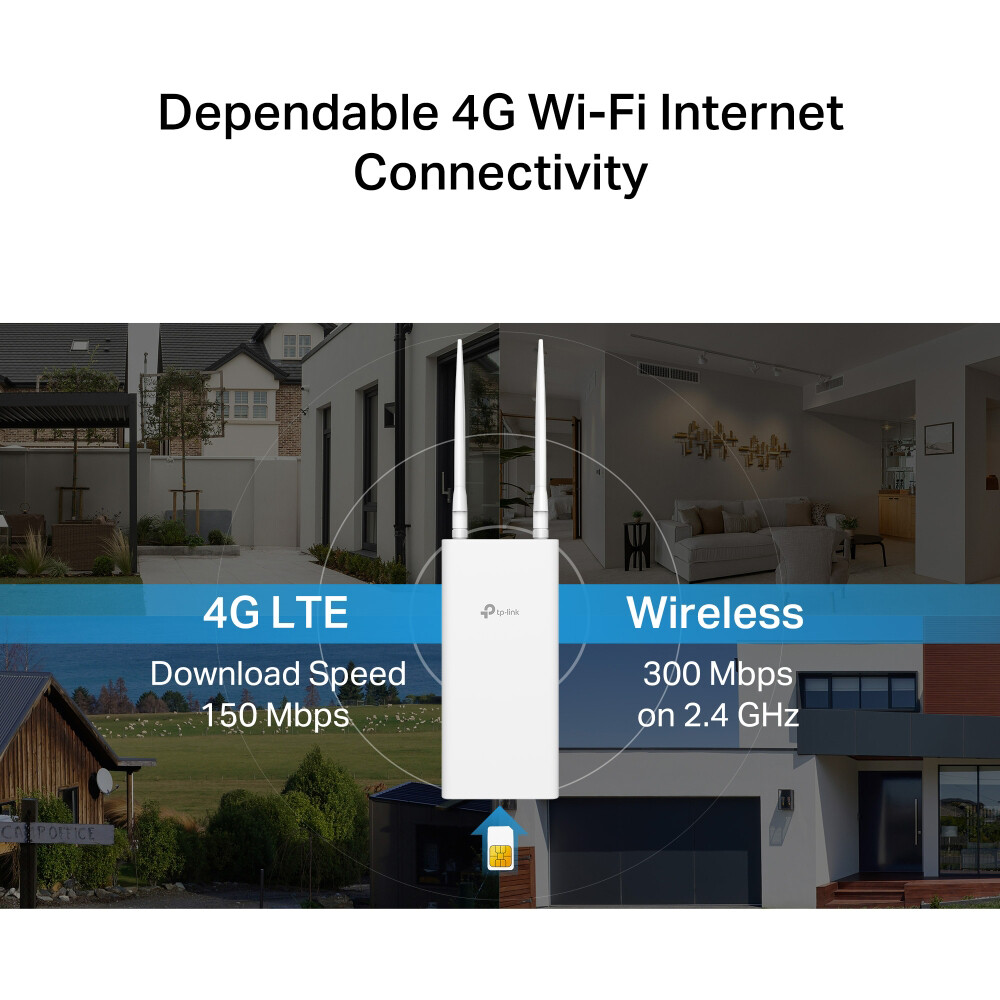 routeur Wi-Fi TP-Link TL-MR100-OUTDOOR - TL-MR100-Outdoor - photo 6