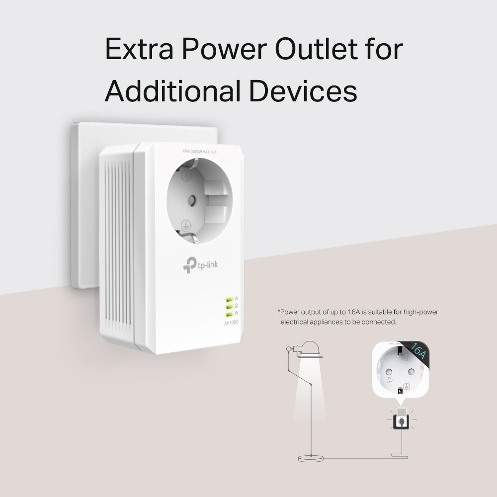 adaptateur Powerline TP-Link TL-PA7017P - photo 6