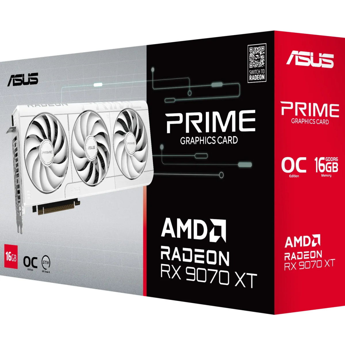 carte graphique AMD Radeon RX 9070 XT ASUS OC 16GB ( PRIME-RX9070XT-O16G-WHITE) - photo 13