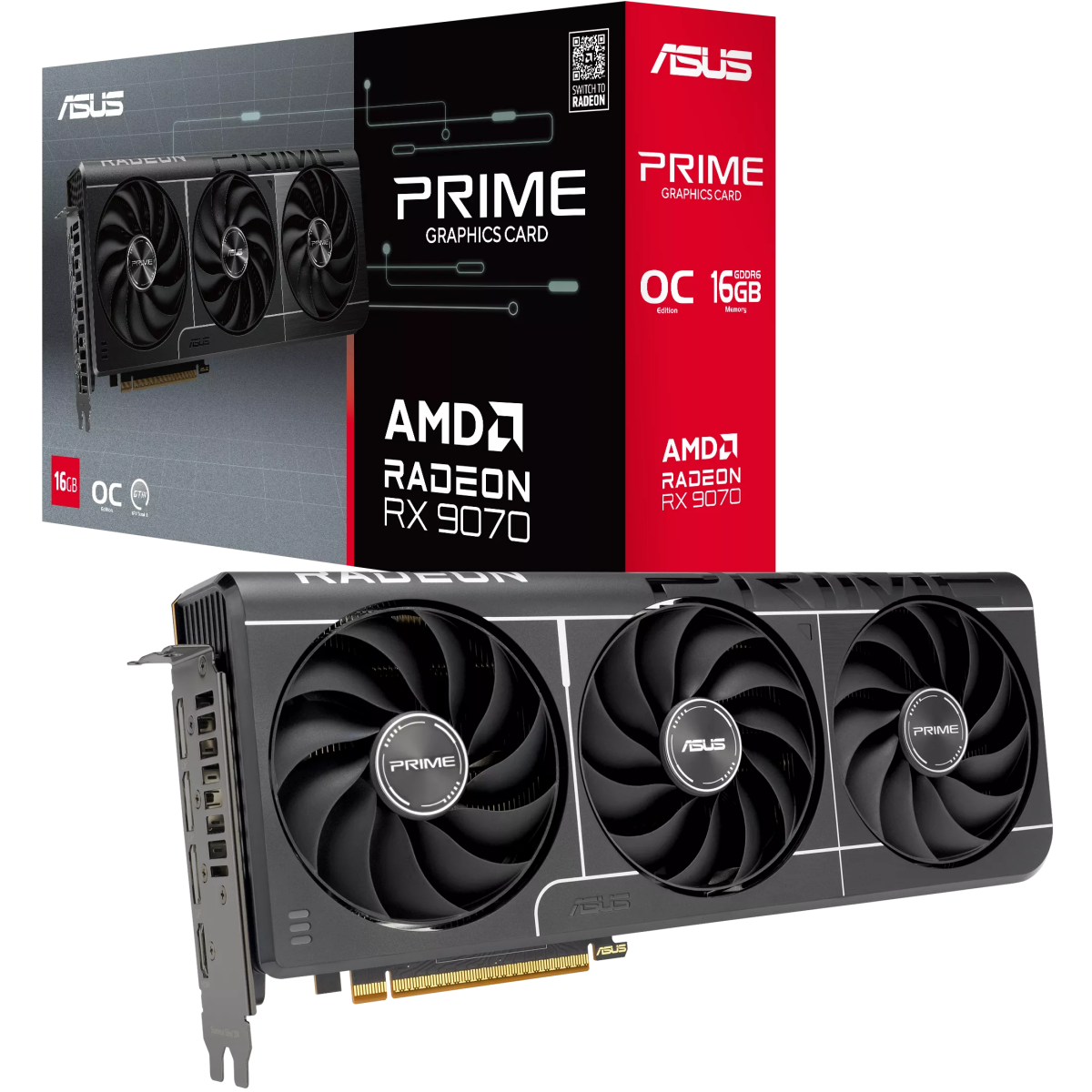 carte graphique AMD Radeon RX 9070 ASUS OC 16GB (PRIME-RX9070-O16G-EVO) - photo 11