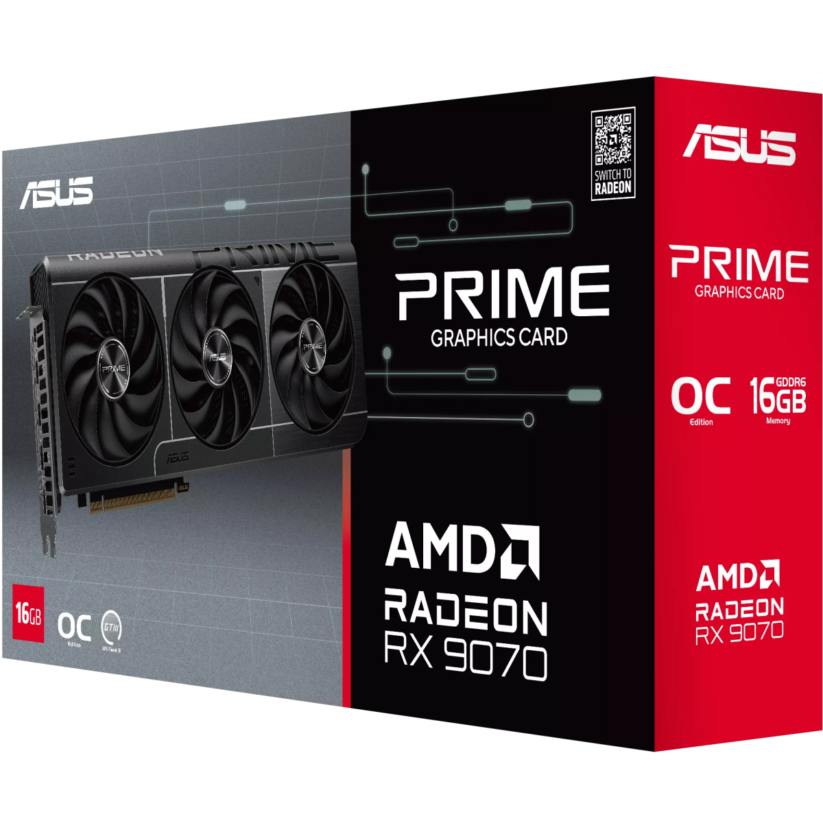 carte graphique AMD Radeon RX 9070 ASUS OC 16GB (PRIME-RX9070-O16G-EVO) - photo 12