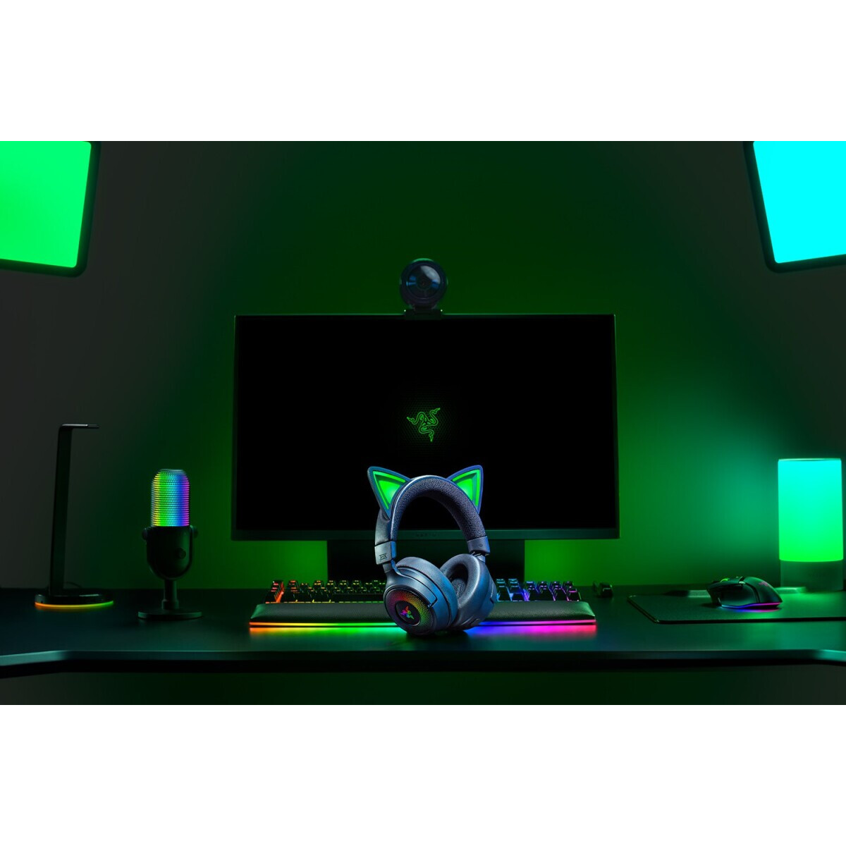 Casque gaming Razer Kraken Kitty V3 Pro Black - RZ04-05170300-R3M1 - photo 6