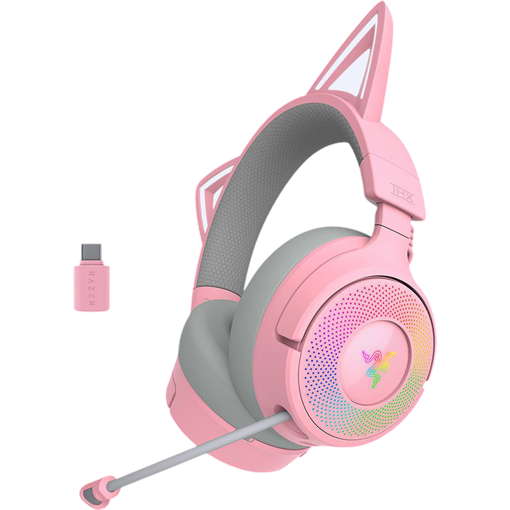 Casque audio Razer Kraken Kitty V3 Pro Quartz - RZ04-05170200-R3M1 - photo 5