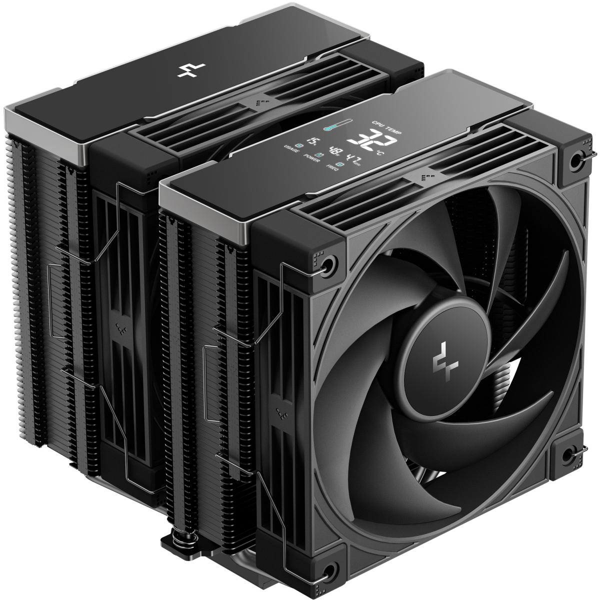 Refroidisseur DeepCool AK620 G2 DIGITAL NYX - R-AK620G2-BKNNMN-GJD-1