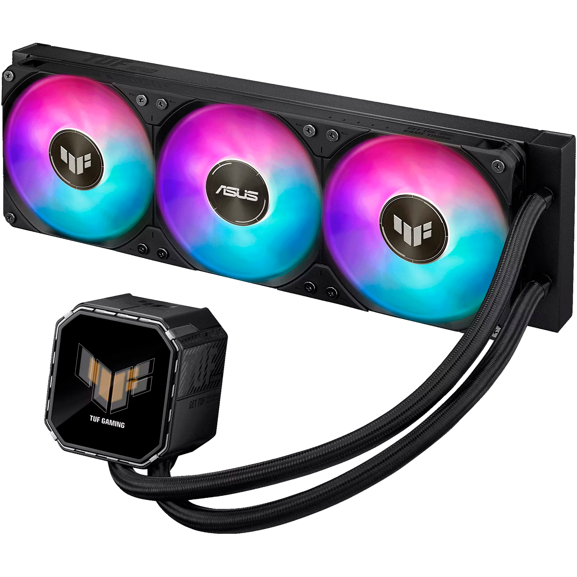 Système de refroidissement liquide ASUS TUF Gaming LC III 360 ARGB LCD Black - 90RC01A1-B0EAY0 - photo 2