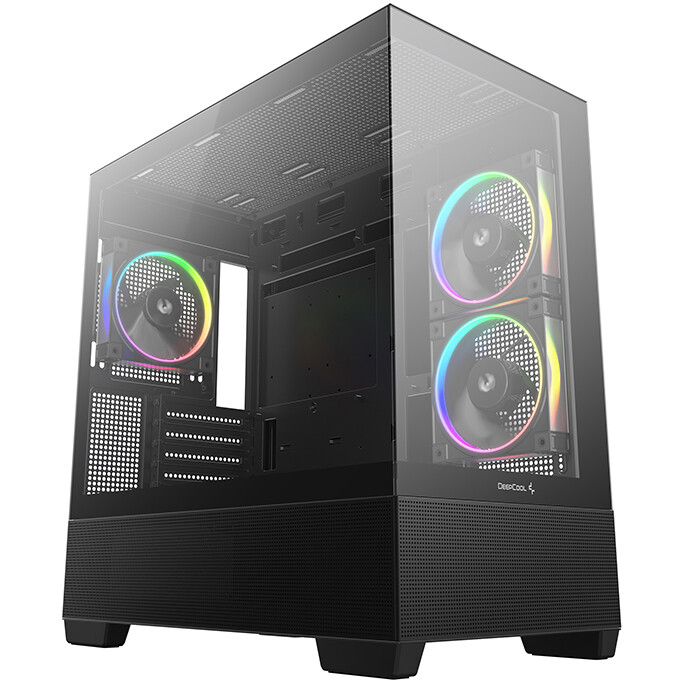 Boîtier DeepCool CG380 3F Black - R-CG380-BKAGM3-G - photo 4