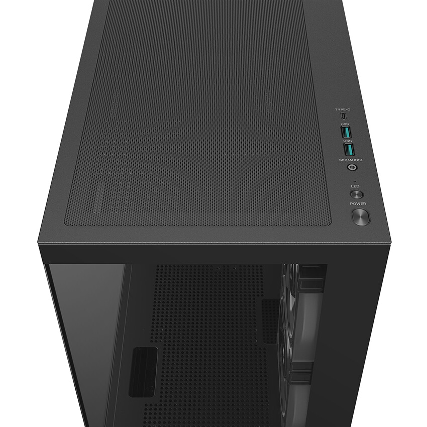 Boîtier DeepCool CG380 3F Black - R-CG380-BKAGM3-G - photo 5