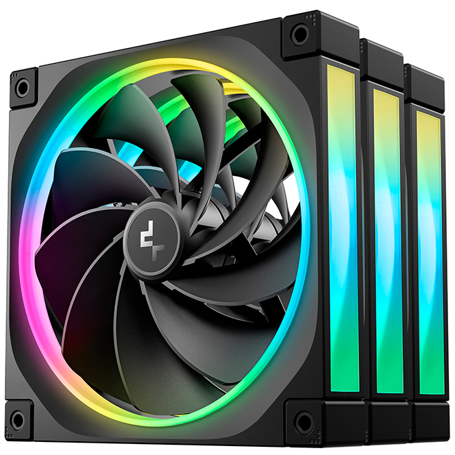 Ventilateur pour boîtier DeepCool FL14R (3 pcs) - R-FL14R-BKAPN3-G