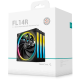 Ventilateur pour boîtier DeepCool FL14R (3 pcs) (R-FL14R-BKAPN3-G)