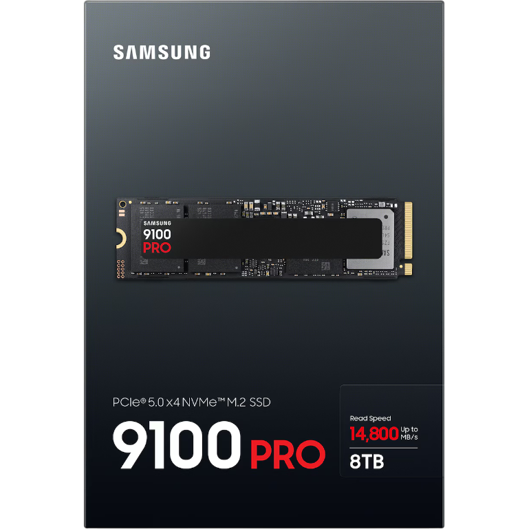 stockage SSD 8TB Samsung 9100 PRO (MZ-VAP8T0BW) - photo 6