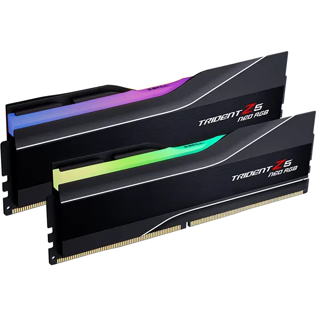 Mémoire vive 64GB DDR5 6000MHz G.Skill Trident Z5 Neo RGB (F5-6000J2636H32GX2-TZ5NR) (2x32GB KIT)