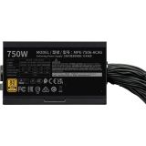 Alimentation électrique 750W Cooler Master MWE Gold V3 (MPE-7506-ACAG-BEU)