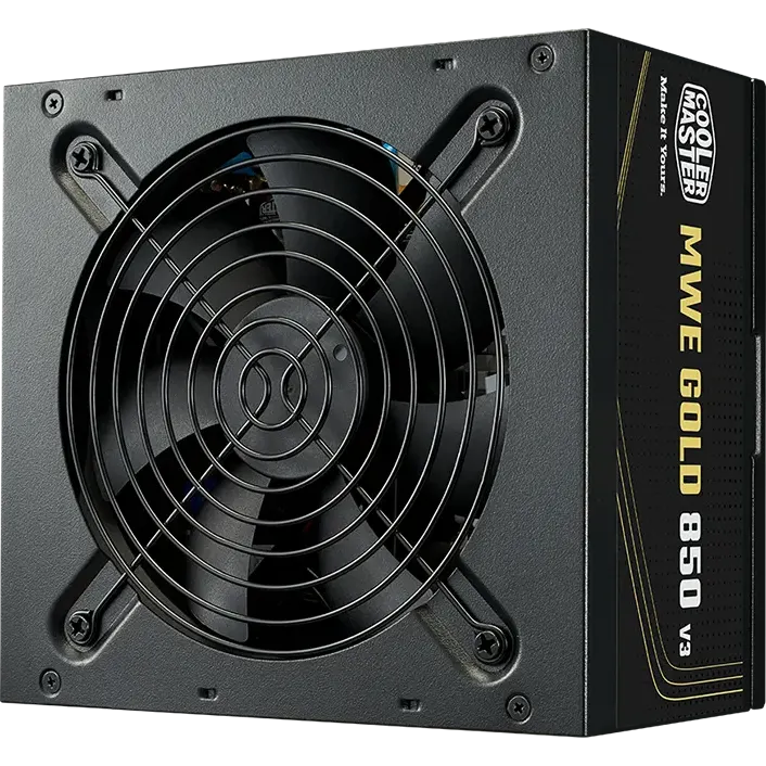 Alimentation électrique 850W Cooler Master MWE Gold V3 (MPE-8506-ACAG-BEU)