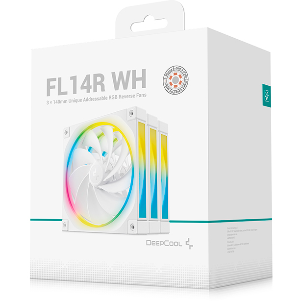 Ventilateur pour boîtier DeepCool FL14R WH (3 pcs) - R-FL14R-WHAPN3-G - photo 7