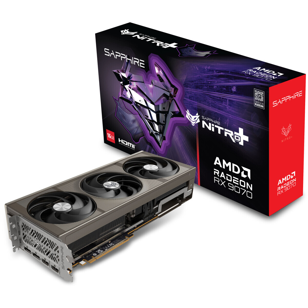 Carte graphique AMD Radeon RX 9070 Sapphire Nitro+ OC 16GB (11349-01-20G) - photo 6