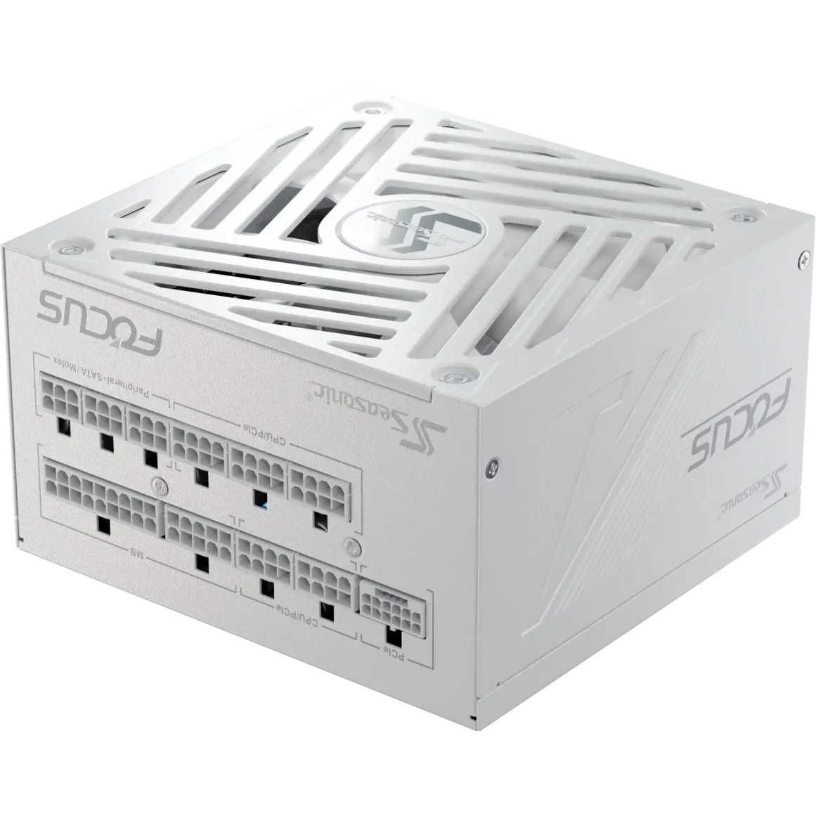 bloc dalimentation 850W Seasonic FOCUS GX-850 ATX 3.1 White - FOCUS-GX-850-V4-WHITE - photo 2