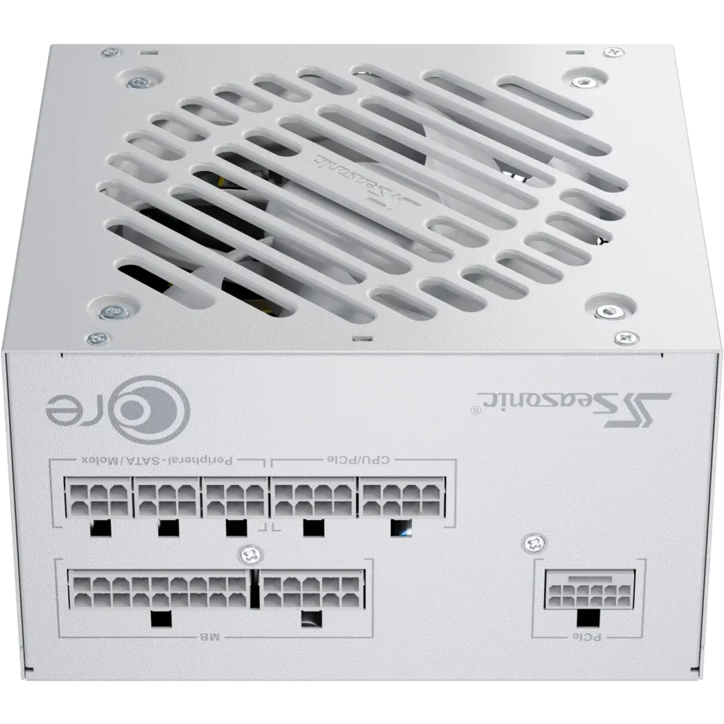 alimentation électrique 650W Seasonic Core GX-650 ATX 3.1 White - SRP-CGX651-A5A32SF-W - photo 4