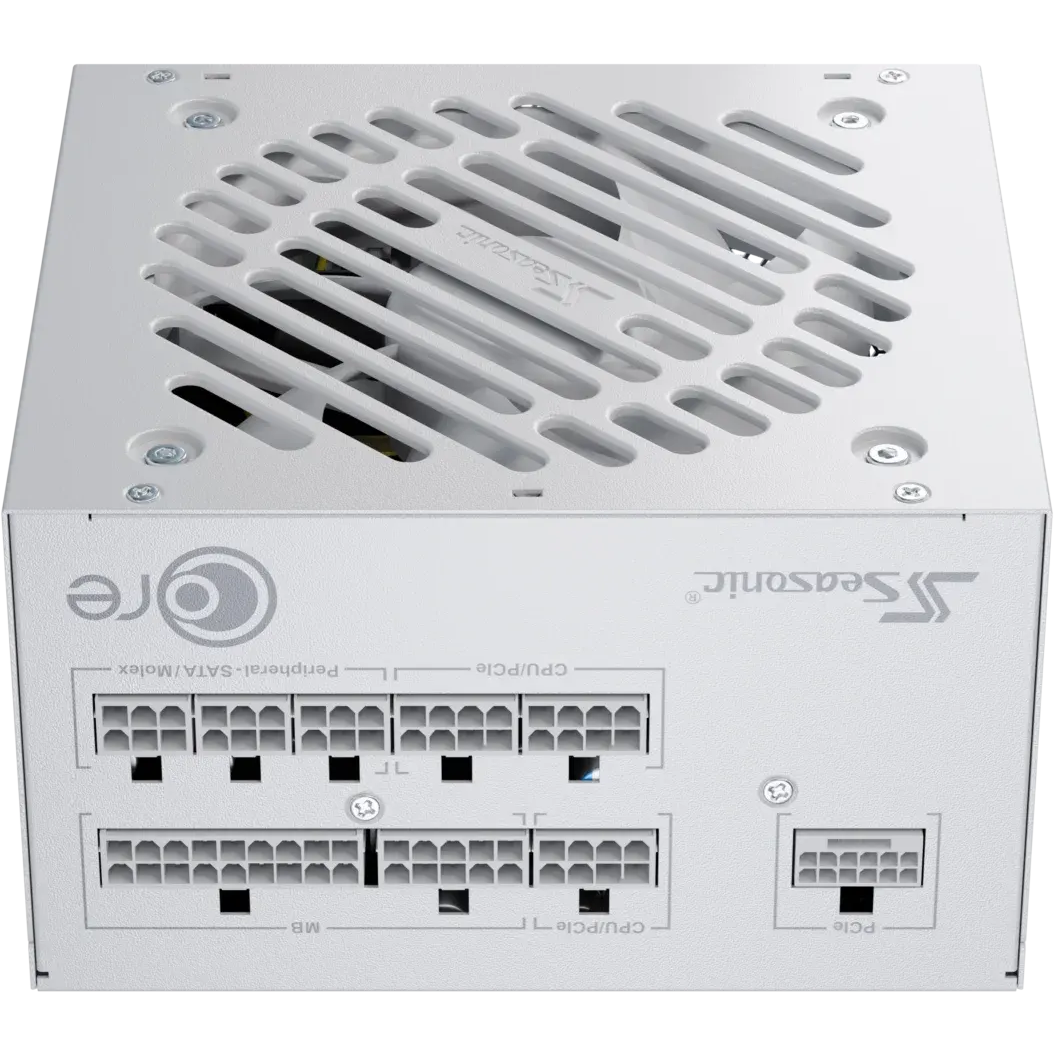 alimentation électrique 850W Seasonic Core GX-850 ATX 3.1 White - SRP-CGX851-A5A32SF-W - photo 4