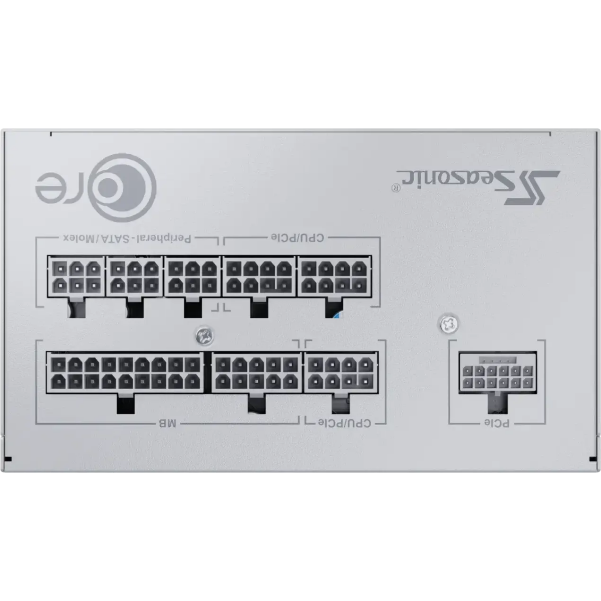 alimentation électrique 850W Seasonic Core GX-850 ATX 3.1 White - SRP-CGX851-A5A32SF-W - photo 5