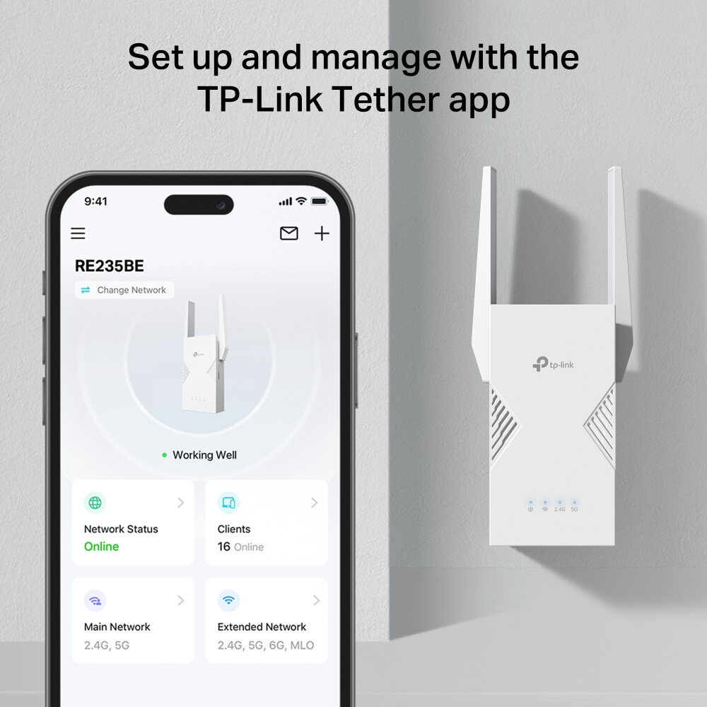 Amplificateur Wi-Fi (répétiteur) TP-Link RE235BE - photo 12