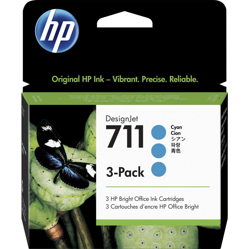 cartouche HP CZ134A (№711) Cyan