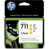 Cartouche dencre HP CZ136A (№711) Yellow