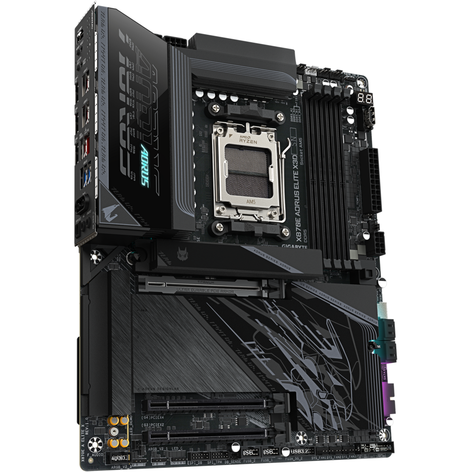 carte mère Gigabyte X870E AORUS ELITE X3D - photo 2