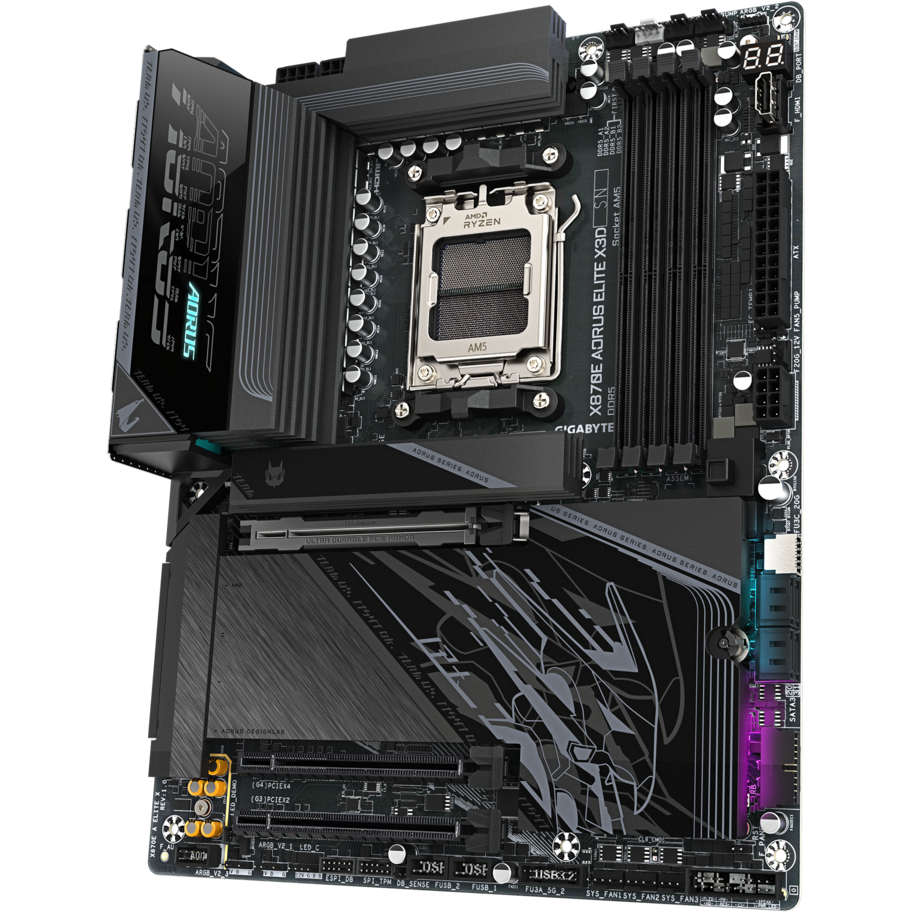 carte mère Gigabyte X870E AORUS ELITE X3D - photo 3