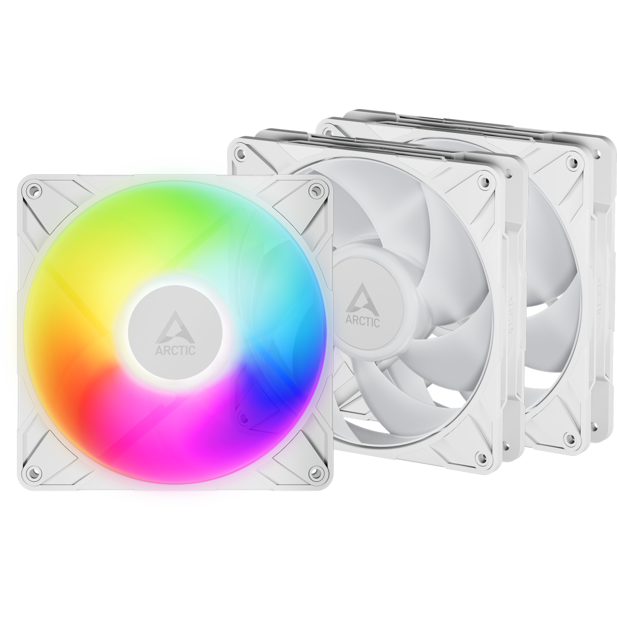 Ventilateur pour boîtier Arctic P14 Pro A-RGB White (3 pcs) - ACFAN00321A