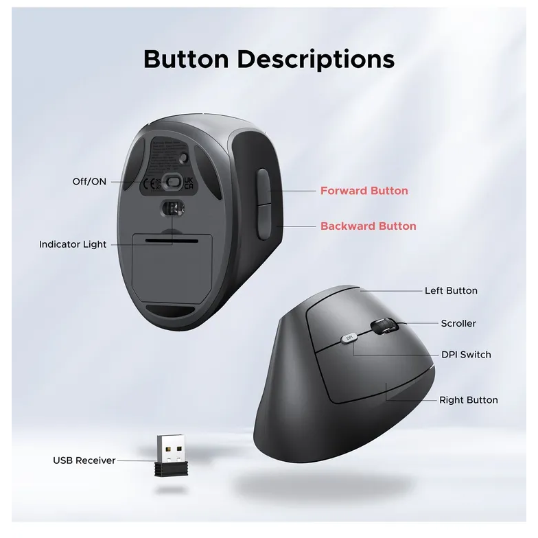 souris UGREEN M371 Black - 75545 - photo 4