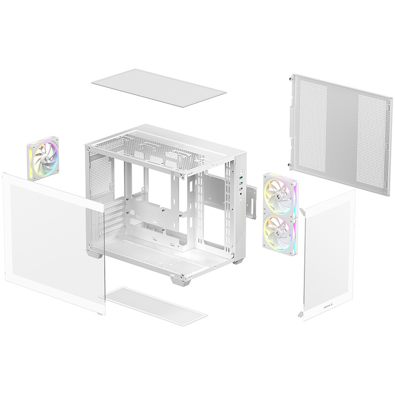 Boîtier DeepCool CG330 3F White - R-CG330-WHNGM3-G - photo 10