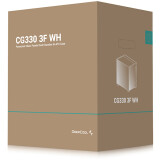 Boîtier DeepCool CG330 3F White (R-CG330-WHNGM3-G)