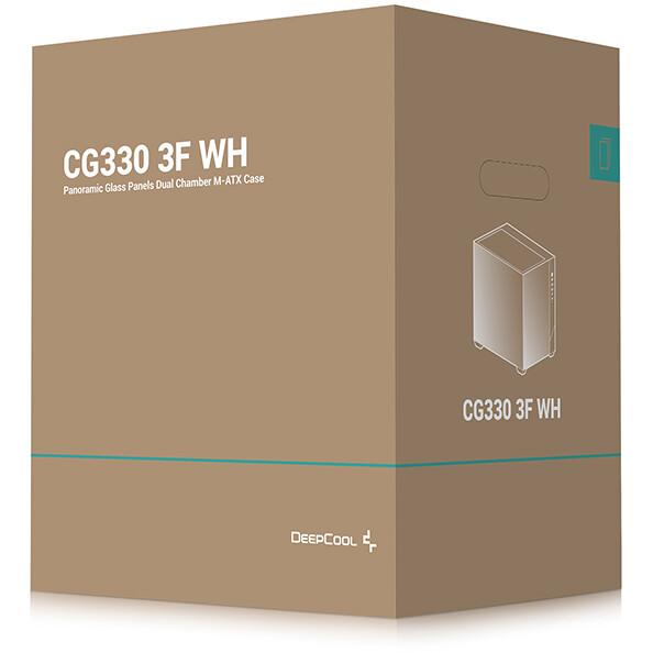 Boîtier DeepCool CG330 3F White - R-CG330-WHNGM3-G - photo 11