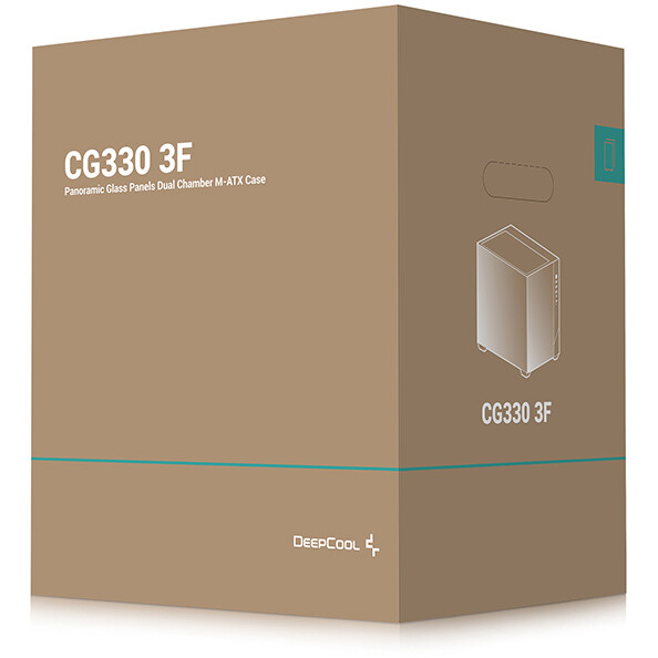 Boîtier DeepCool CG330 3F Black - R-CG330-BKNGM3-G - photo 11