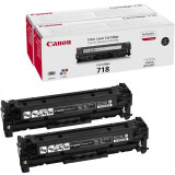 cartouche dencre Canon 718 Black (2 pcs) (2662B005/2662B017)