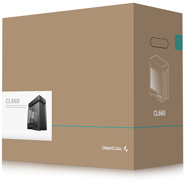 Boîtier DeepCool CL660 Black - R-CL660-BKNNA0-G-1 - photo 11