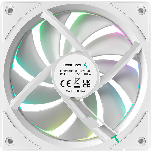 Ventilateur pour boîtier DeepCool FL12R SE WH (3 pcs) - R-FL12RSE-WHAPN3-G - photo 4