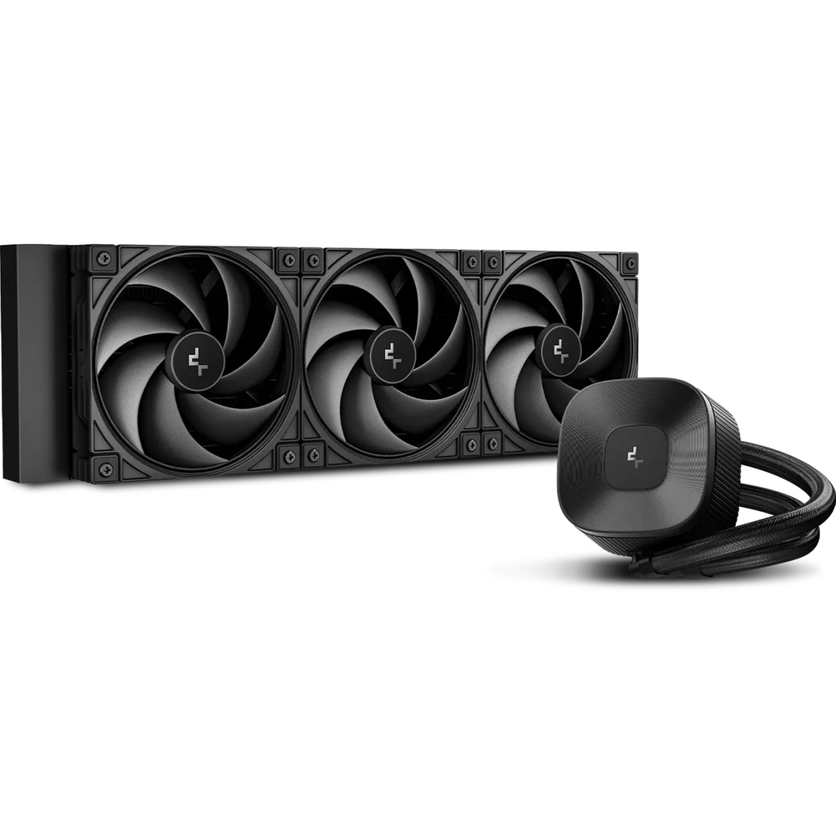 Système de refroidissement liquide DeepCool LE360 V2 ZERO DARK - R-LE360ZERO-BKLNMD-G-1
