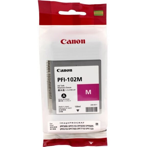 cartouche Canon PFI-102 Magenta - 0897B001
