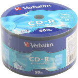 Disks CD-R Verbatim 700Mb 52x Extra Protection (50pcs) (43787)