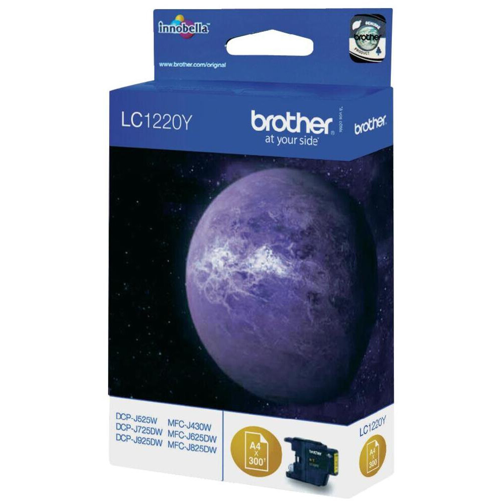 cartouche dencre Brother LC1220Y Yellow