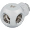 Diviseur pour boucle de refroidissement liquide Corsair Hydro X Series XF Adapter Y-Splitter rotary Chrome (CX-9055015-WW)