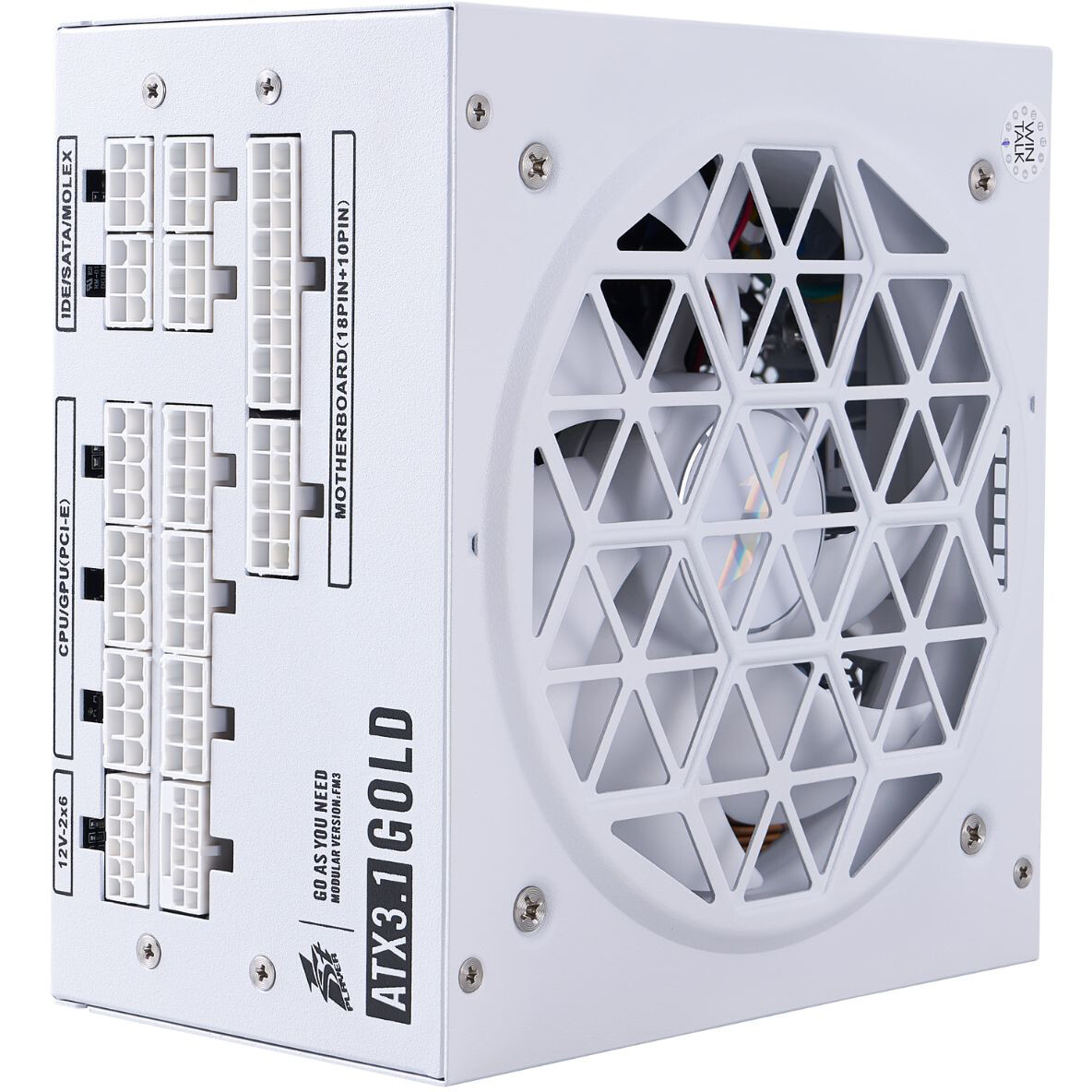 Bloc dalimentation 1200W 1STPLAYER NGDP HA-1200BA4 White - HA-1200BA4-WH - photo 3